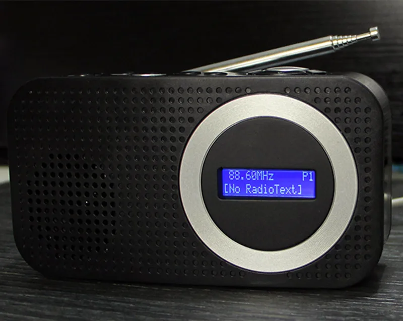 Высокая чувствительность Ретро FM радио портативный радио DAB цифровой мобильный bluetooth аудио ЖК-дисплей 3,5 мм вход динамик 87,5-108 МГц