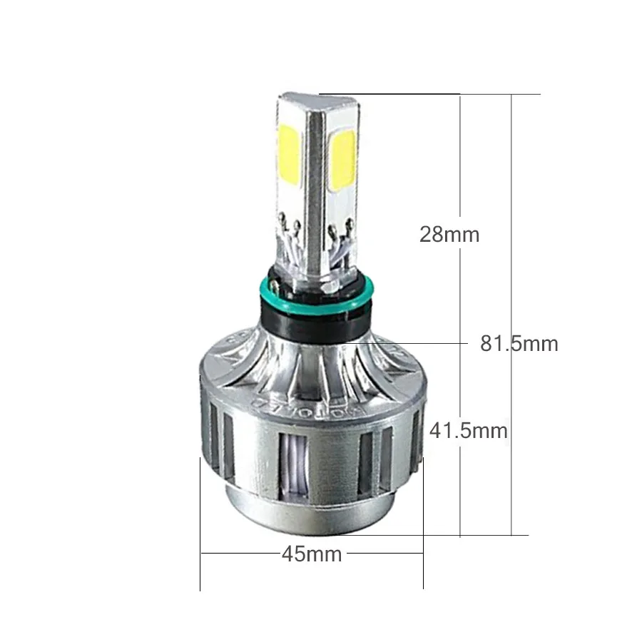 Передсветильник фара для мотоцикла H4 6500 К 32 Вт 360 лм|Передние LED-фары авто| |