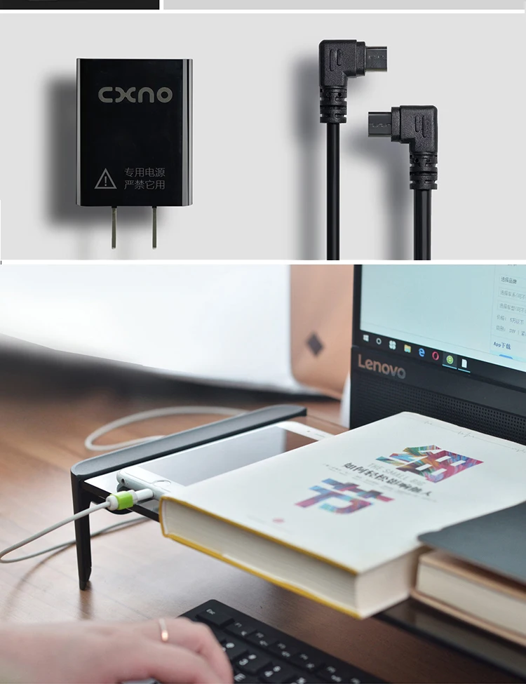 QDIY ЖК-монитор компьютерный Настольный Дисплей Держатель USB Стекло повышенные полки кронштейн для хранения монитор держатель
