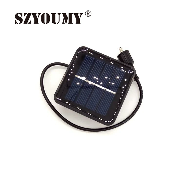 SZYOUMY Солнечный 6 LED открытый сад пейзаж ярд пятно света Газон лампа прожектор 30 шт