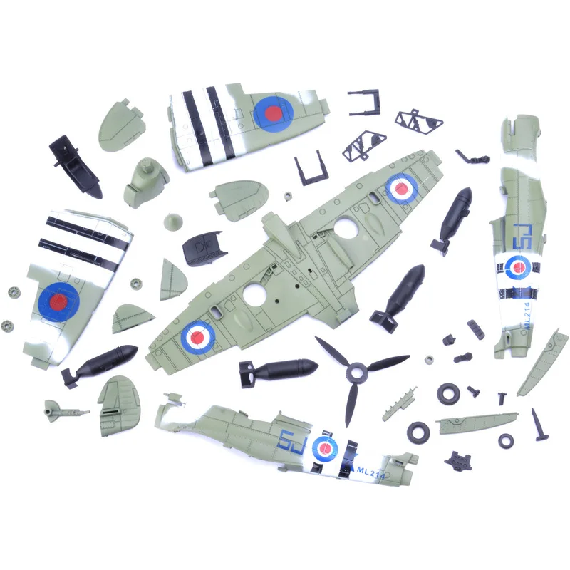 1 шт. при доставке выбираются произвольно 1/48 весы войны второго Spitfire собрать