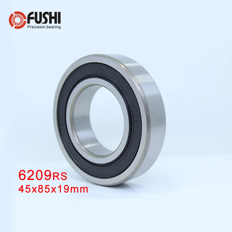 6209RS подшипник фреза (1 шт.) 45x85x19 мм радиальный 6209-2RS шарикоподшипники 6209RZ 180209 RZ RS 6209