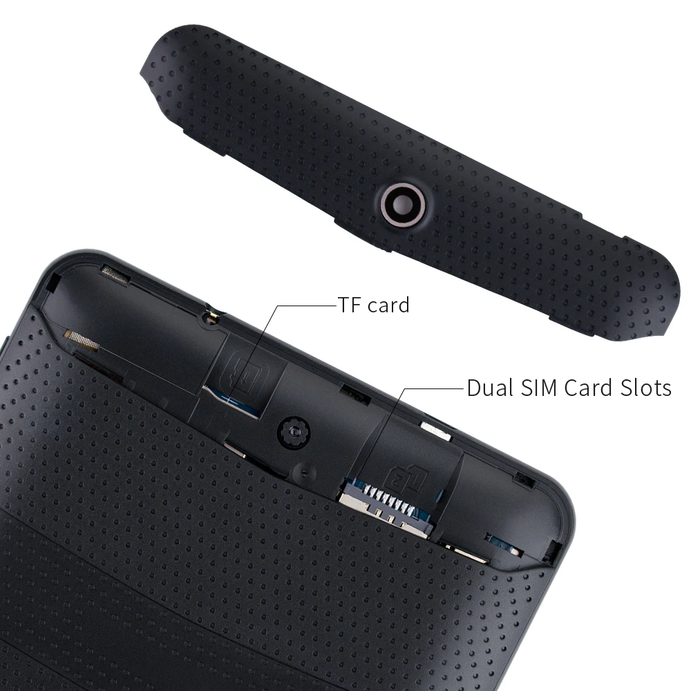 Yuntab черный 7 дюймов Android 5 1 E706 планшетный ПК с сенсорным экраном 1024*600 Двойная