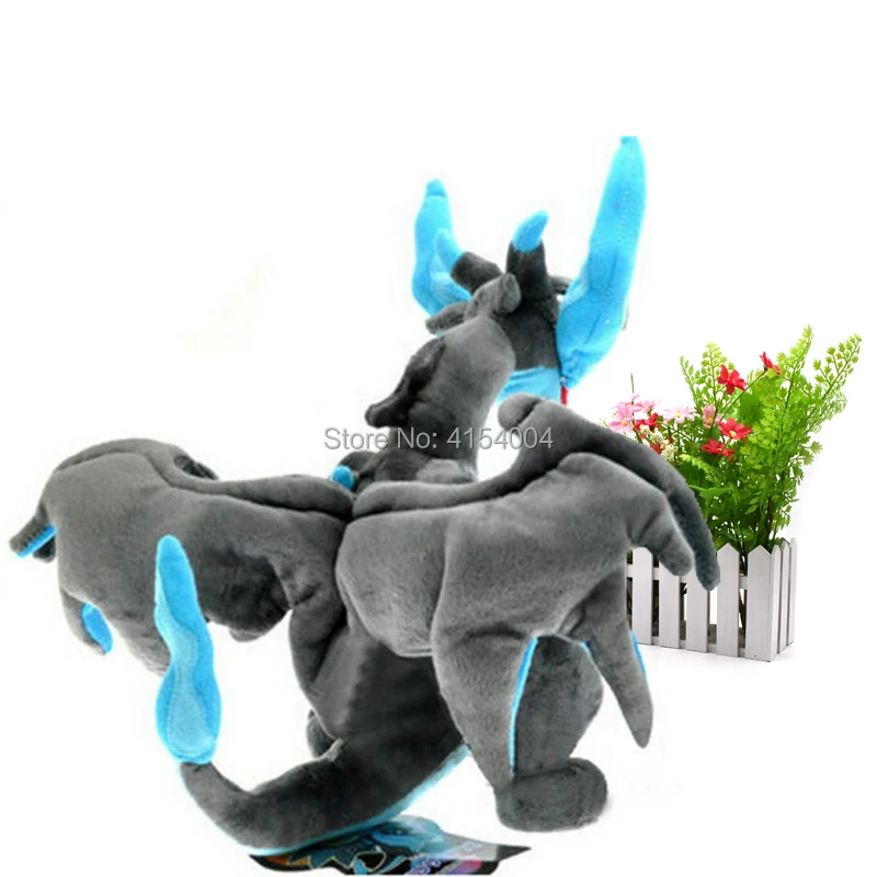 4 стиля Q версия Mega Charizard X& Y Mega Charizard Y Mega Evolution чучела животных Peluche плюшевые качественные игрушки для детей