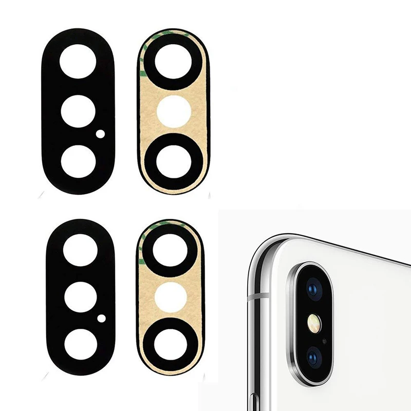 CHAMDEO для iPhoneX задний тыловой объектив камеры Замена стекла Запасная часть задней