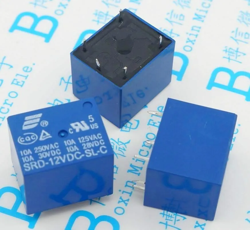 10 шт. реле мощности 12 В постоянного тока А 250 переменного тока|relay pcb|power relaypcb power relay