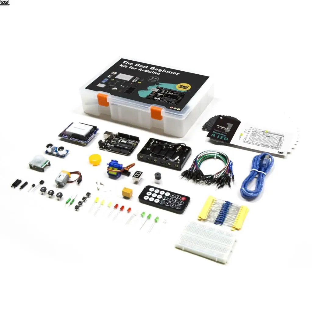 KUONGSHUN UNO R3 стартовый набор для Arduino UNO R3 проектов с подарочной коробкой и руководством пользователя