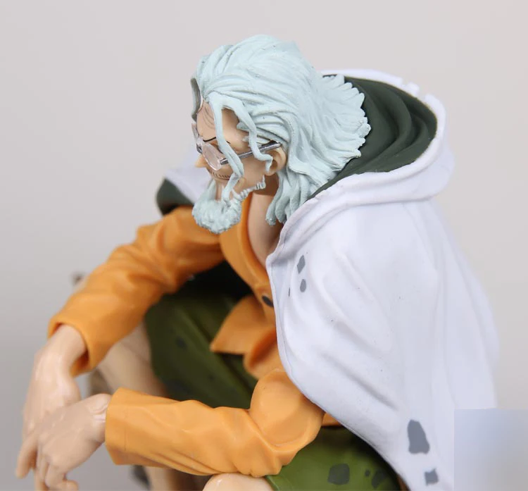 14cm 1PCS Japanese original anime figure one piece Silvers Rayleigh action collectible model toys for boys | Игрушки и хобби