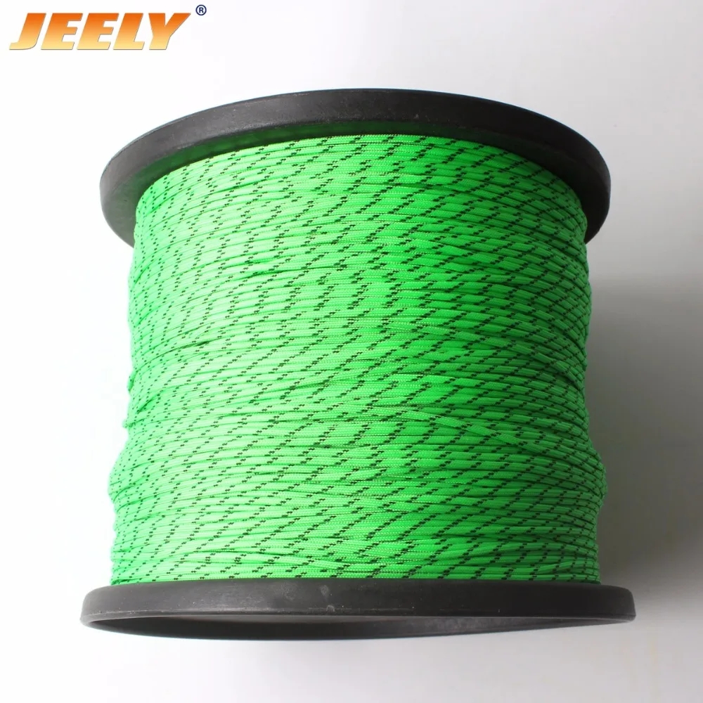 

JEELY 2.2mm UHMWPE Jacket Rope Round Stiffness Yacht Sailboat Rope 16/24/32 Strands 500M