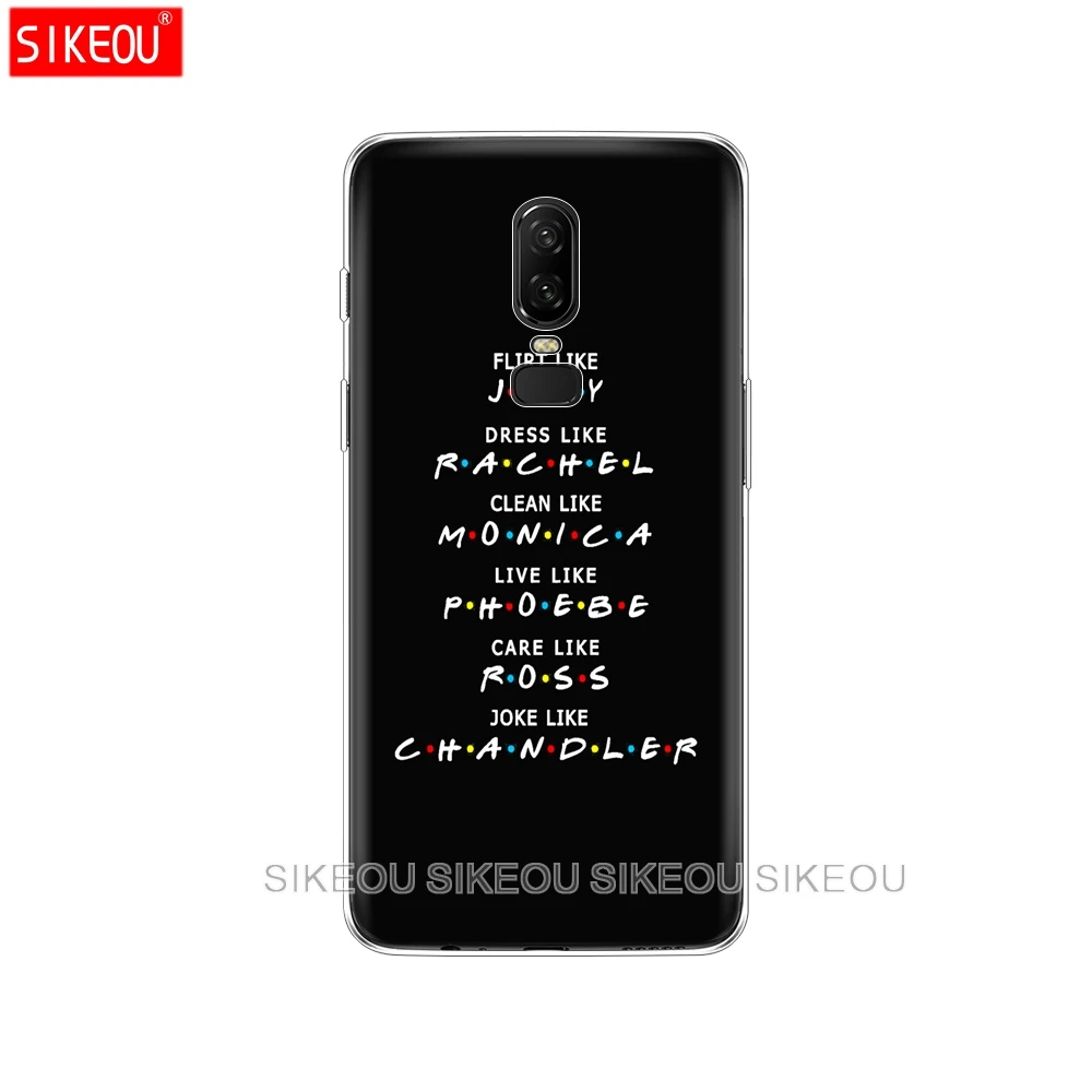 Силиконовый чехол для Oneplus one plus 6 5T 5 3 A3000 A5000 Friends TV Show Series Sitcom|Бамперы| |