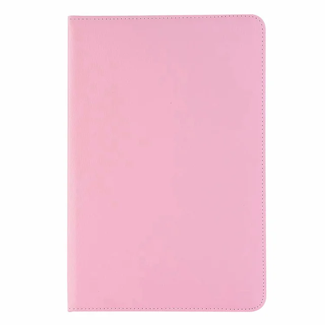 pink Вращающийся стенд из искусственной кожи чехол для samsung Galaxy Tab A 10,1 SM-T510/T515 10," чехол для планшета+ пленка+ ручка - Цвет: pink