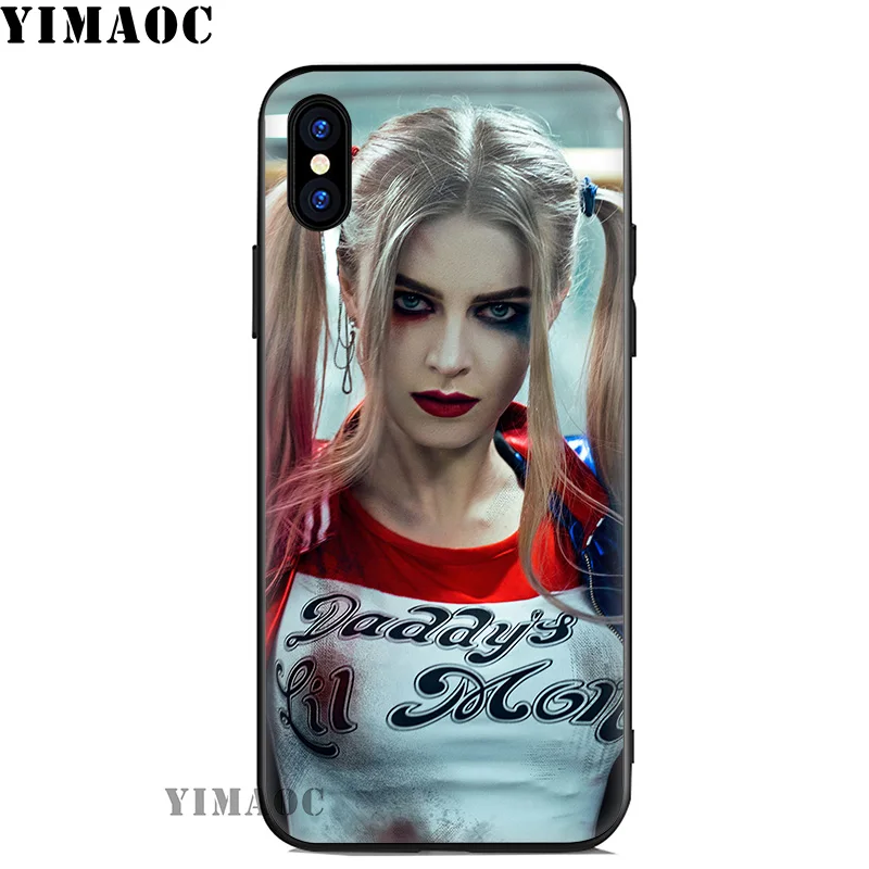 YIMAOC Харли Квинн Отряд Самоубийц Мягкий силиконовый чехол для iPhone 11 Pro Xr Xs Max X или 10