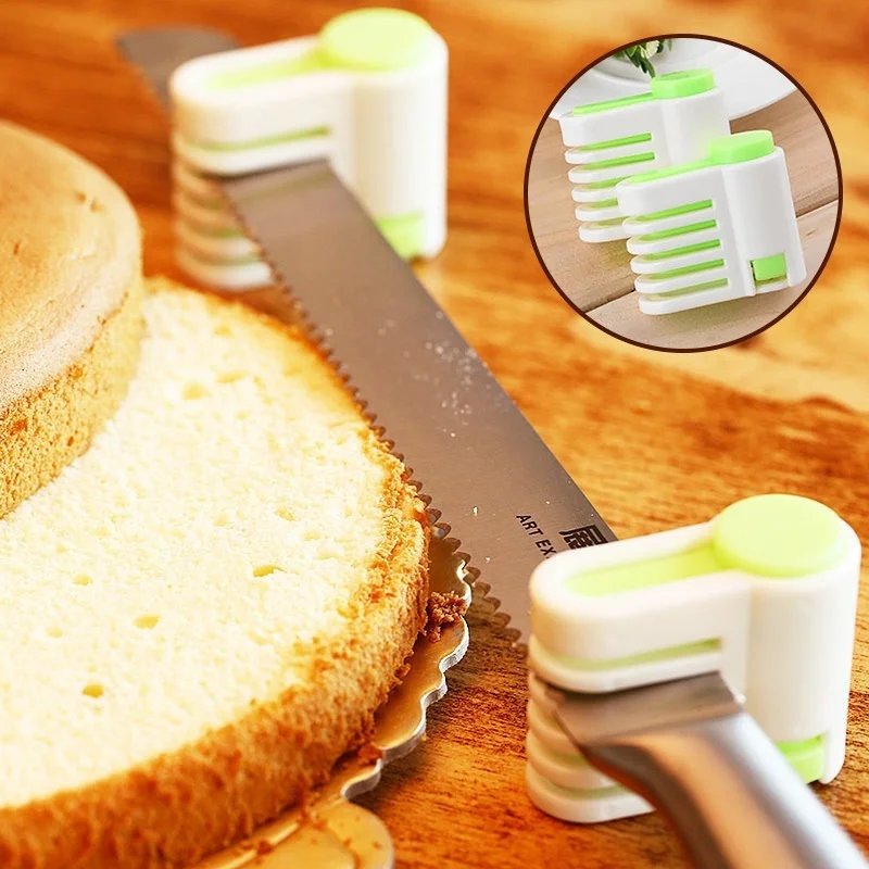 

Mini Kitchen DIY Cake Bread Cutter Leveler Slicer Cutting Fixator Tool JCFCJ64