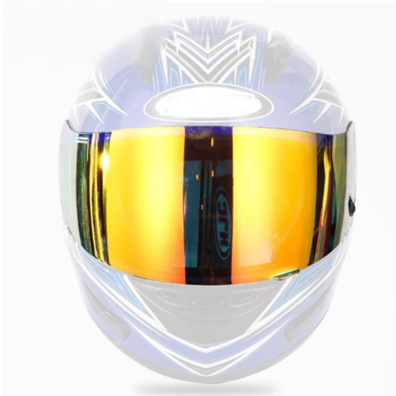 

Windproof Golden Motorcycle Helmet Lens Visor Suitable For CL-16 17 CL SP CS-R1 CS-R2 CS-15 TR-1 FG-15 HS-11 FS-15 FS-11