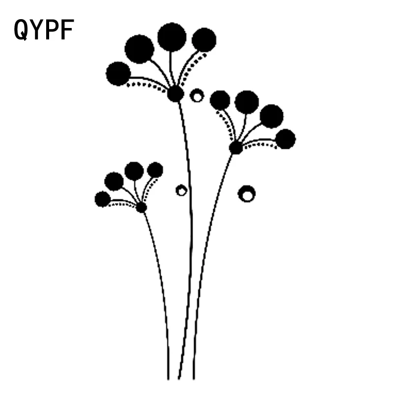 QYPF 10 3 см * 18 5 супер маленький воздушный шар дерево милый мультяшный виниловый