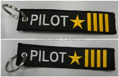 Авиационный подарок летчика капитана четыре бара Звездный брелок