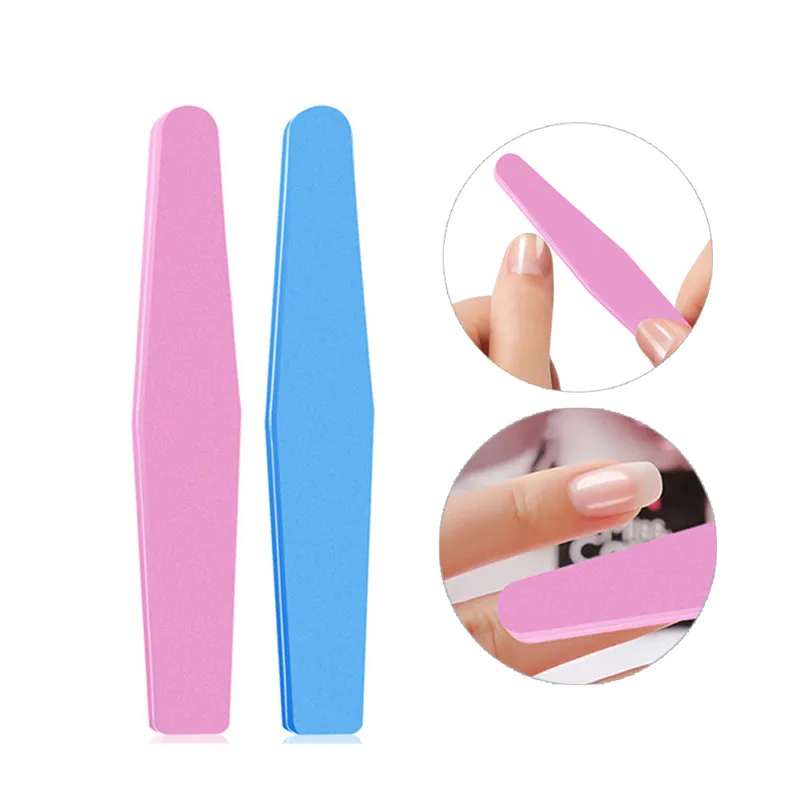 10 шт./пакет Шлифовальная Пилка Для ногтей буферный блок педикюр Полировка