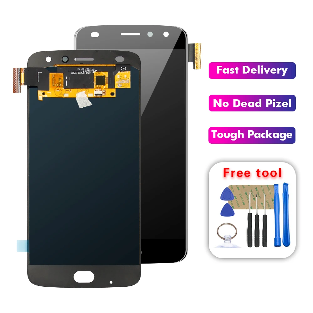 Для Motorola Moto Z2 играть XT1710-01/07/08/10 сенсорный Экран дигитайзер ЖК-дисплей в сборе |