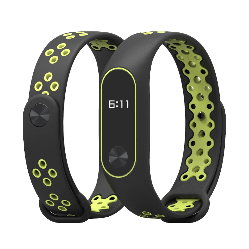 Браслет Mijobs для Mi Band 2 спортивный браслет mi band xiaomi Цветной силиконовый ремешок
