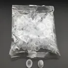 100 шт. маленького размера колпачки для чернил для татуировок Пластиковые чернила для татуировок контейнер для перманентного макияжа аксессуары для татуировок