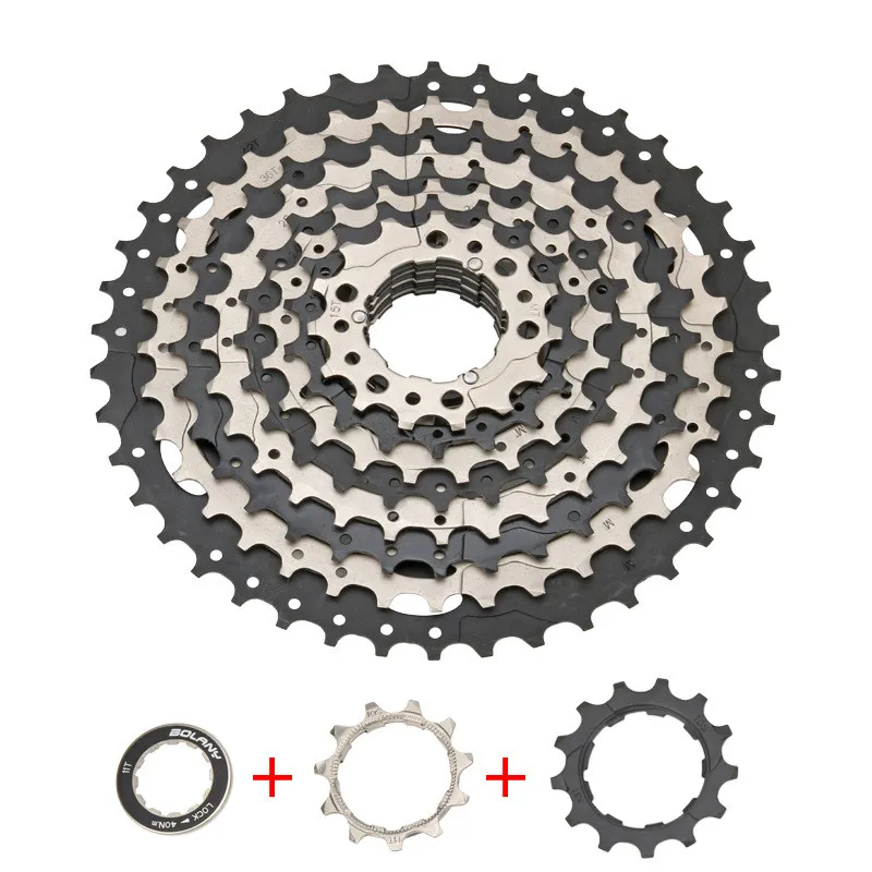 BOLANY 10 S 11-42 T MTB набор звездочек со встроенной трещоткой для горного велосипеда
