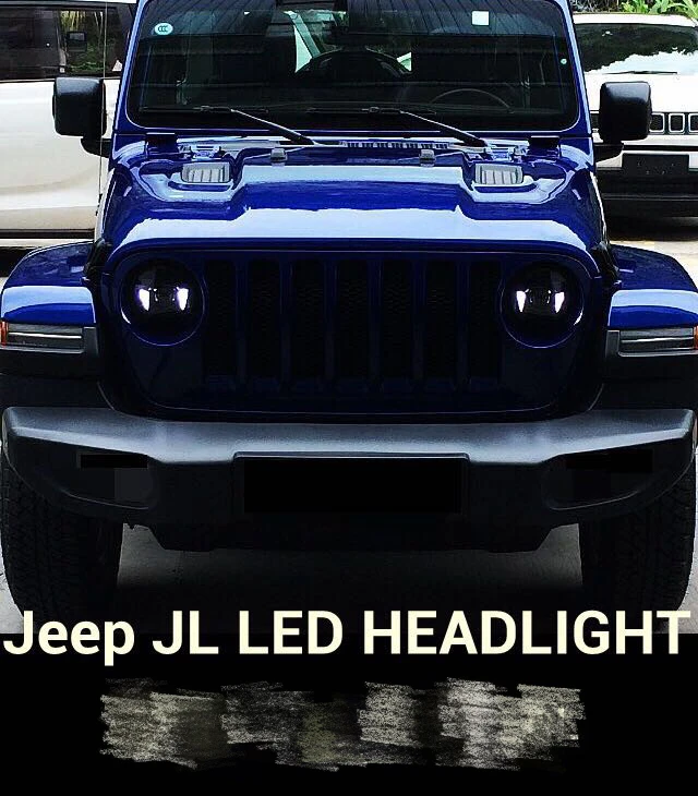 Светодиодный прожектор с ДХО и соединителем JL для Jeep wrangler Sport/Sport S 2018 | Автомобили