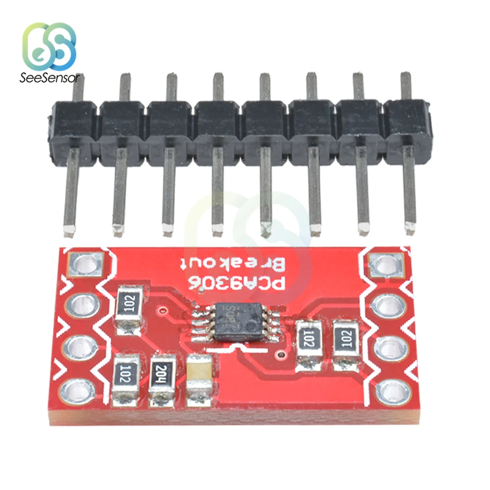 PCA9306 2 битная двунаправленная переводная плата I2C IIC с уровнем напряжения модуль