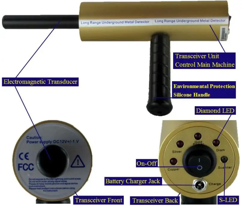 2016 updated Ground Search Gold Prospecting Aks Detectors Coins Underground Precious Metal Treasure | Инструменты
