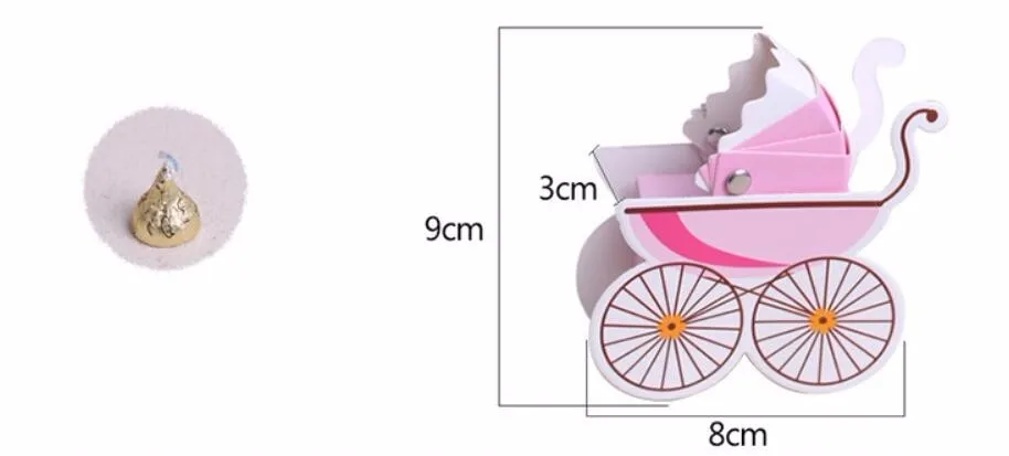 Креативная детская каретка Подарочная коробка для конфет праздвечерние чная
