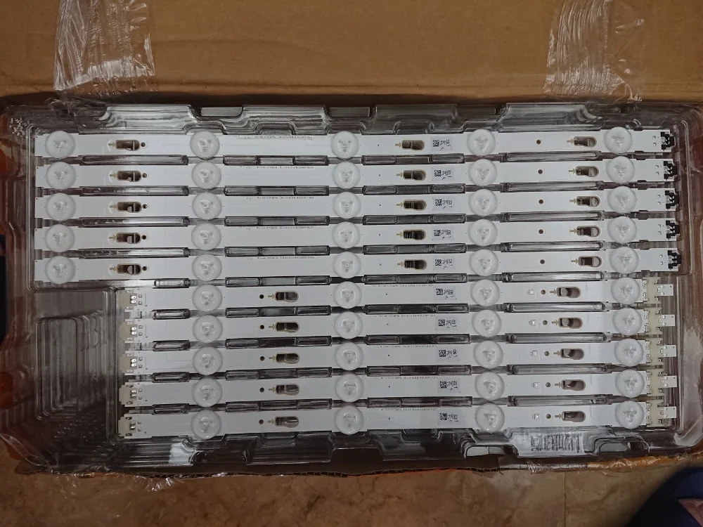 Комплект 10 шт светодиодный полосы подсветки для samsung UE40JU6000 V5DU-400DCA-R1 V5DU-400DCB-R1 BN96-34791A 34792A S_5u75_40_FL_L04 R05