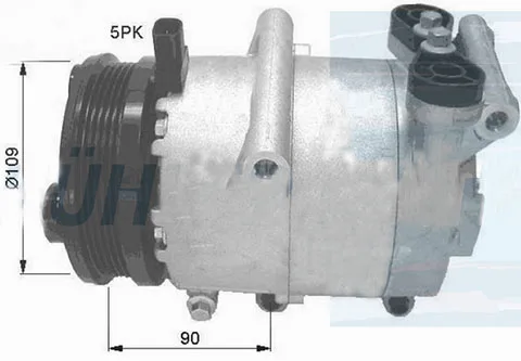 1432770 1333042 VS16 110 мм PV5 Автомобильный Компрессор переменного тока для Ford Focus II C Max Volvo