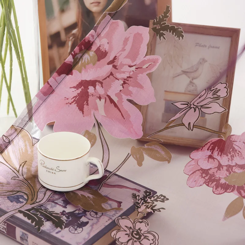 Бесплатная доставка Короткие Тюль ткань занавески выгоревшая дверь для гостиной