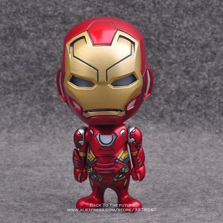 Disney с принтами &quotMarvel&quot &quotМстители Железный человек Марк 46 Капитан Америка 11 см