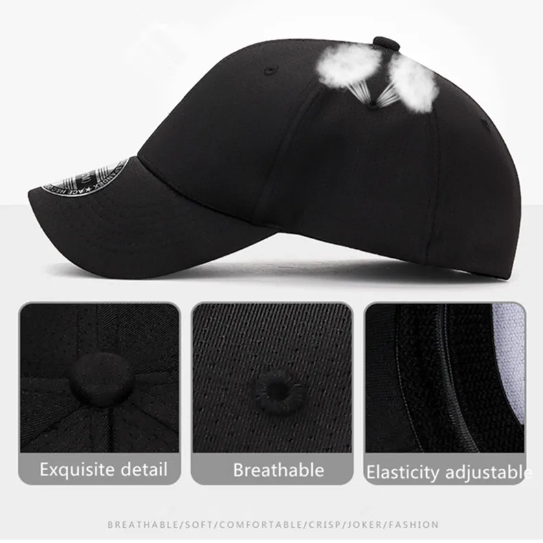 COKK, бейсболка, мужская, Snapback, шапки для мужчин, облегающая, закрытая, полная, женская, Gorras Bone, Мужская кепка, эластичная