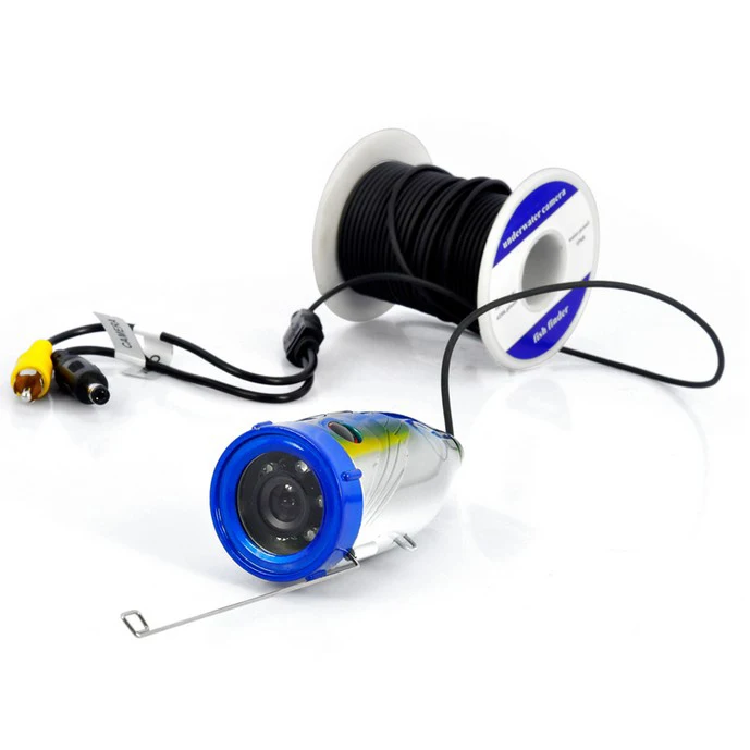 7 Inch LCD Underwater Video Camera System Fish Finder With 12Pcs Led Light Fishing Breeding Monitoring 1000TVL | Безопасность и