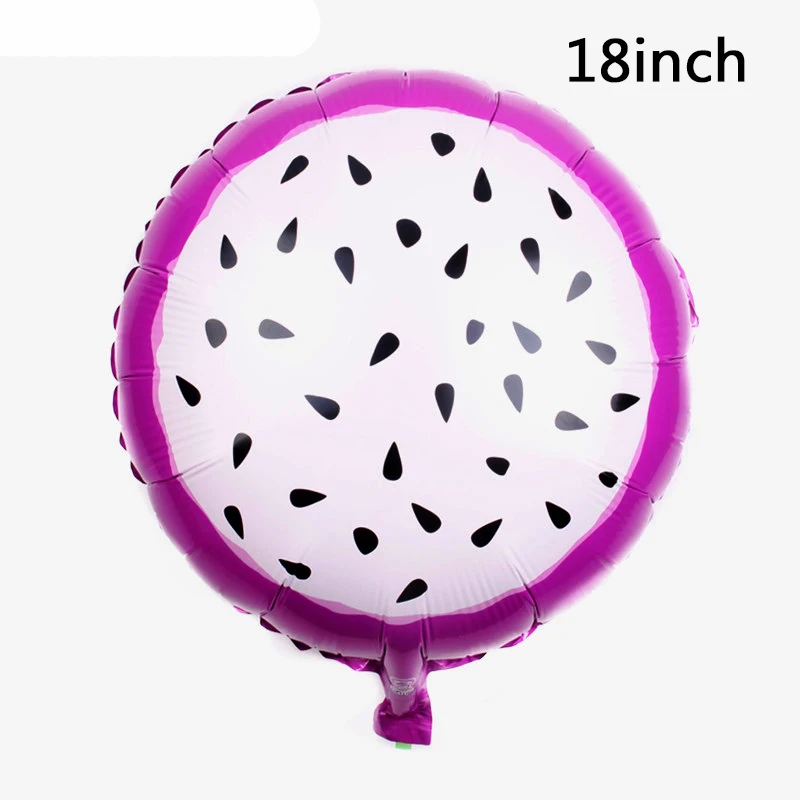 18inch balloon 5 1 шт., различные стили, мороженое, бургер, фри, попкорн, сэндвич, фрукты и овощи, фольгированный шар, детский Декор для дня рождения, игрушка "Десерт" - Цвет: 18inch balloon 5