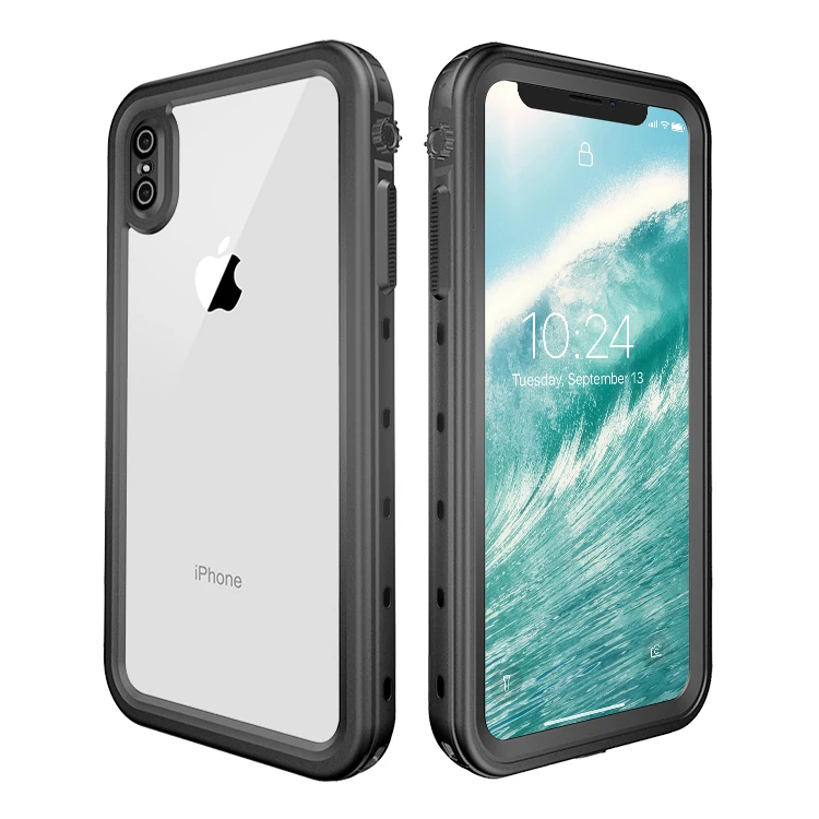Водонепроницаемый чехол для IPhone XS MAX X XR оригинальный RedPepper IP68 Подводный ПК TPU |