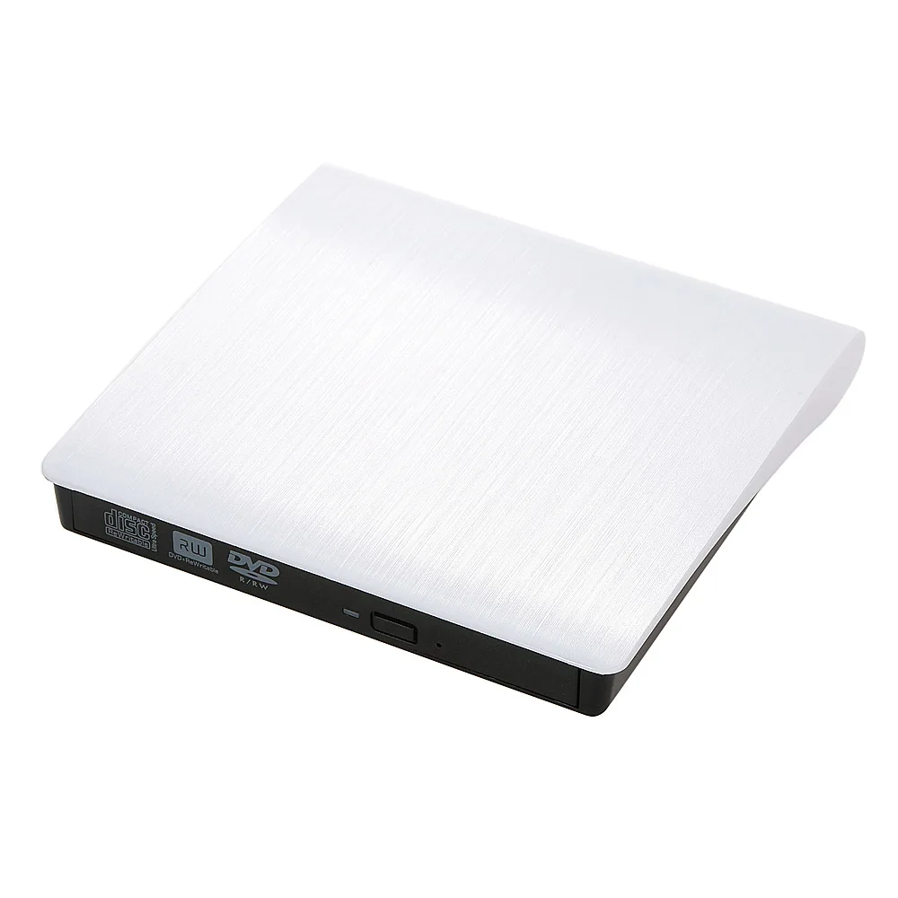 Ультра тонкий портативный USB 3,0 DVD-RW Внешний DVD привод dvd-плеер писатель для Linux Windows для ОС DVD rom плеер