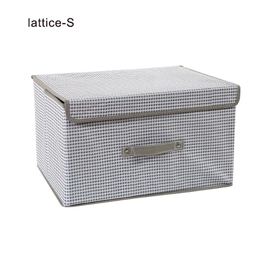 Small lattice Ящики для шкафа органайзеры коробки для нижнего белья бюстгальтер для домашнего хранения нетканый органайзер для шарфов, носков и бюстгальтеров коробка для хранения одежды ящики Новые - Цвет: Small lattice