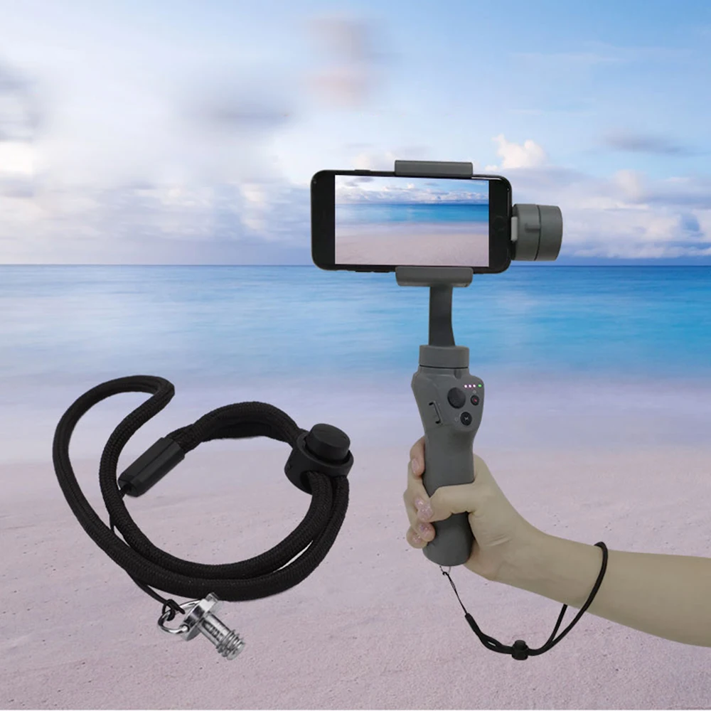 1 шт. ремешок на запястье руки скрученный шнур нитки для DJI OSMO Mobile 2 Портативный