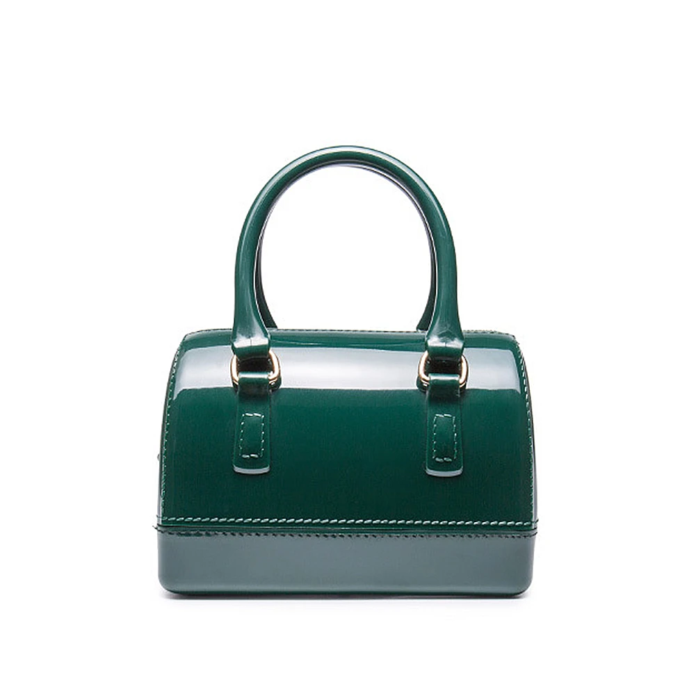 SFG HOUSE модная ПВХ Мини Женская Желейная сумка подушка через плечо 8 ярких цветов