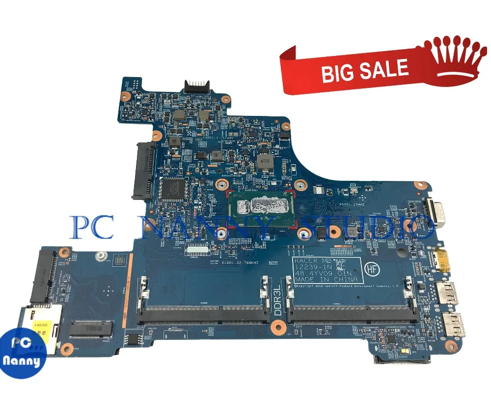 Материнская плата PCNANNY для ноутбука HP Probook 430 G1 48.4YV09.01N I5 4200U SR170 12239 1N