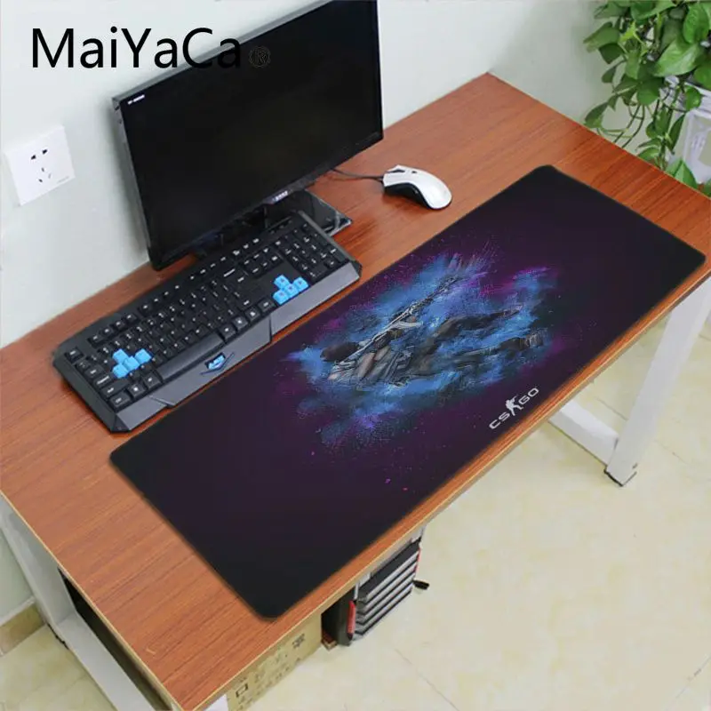 Резиновый прочный коврик для мыши Maiyaca cs go геймеров игровой xxl скоростной