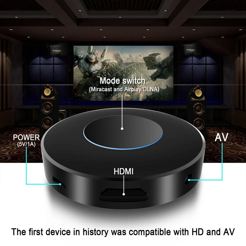 Беспроводной Wi-Fi HDMI AV дисплей видео к телевизору для iPhone iPad для Xiaomi huawei samsung s5 s6 edge s7 s8+ S9 Note 10 Android телефон