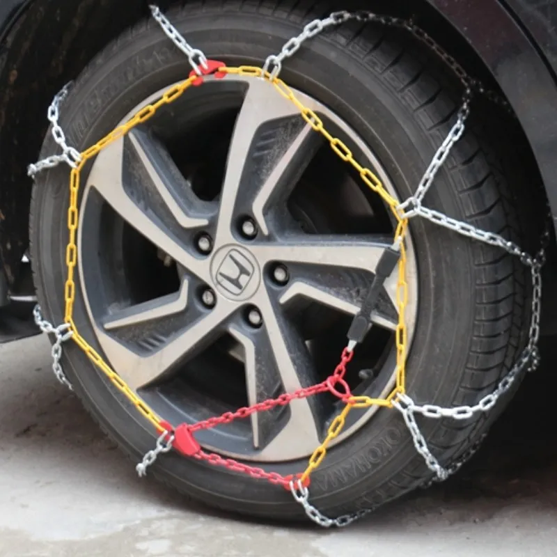 Универсальная прочная Автомобильная противоскользящая цепь из титанового