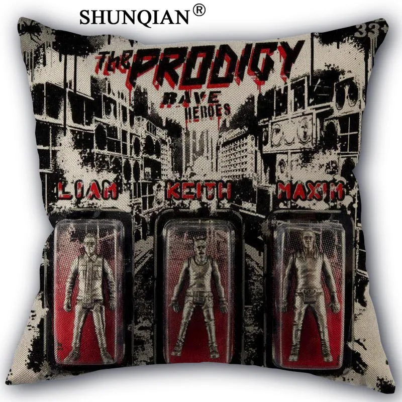 Pillowcase Prodigy день льняная подушка из хлопка с эффектом памяти подушки с принтом квадратные декоративные для дома без сердечника наволочка 45x45 см с одной стороны - Цвет: Pillowcase