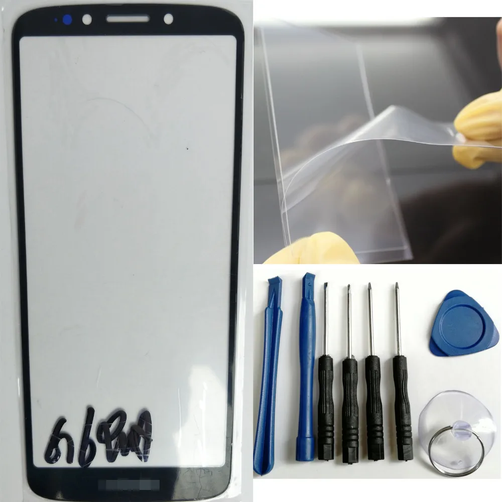 Shyueda 100% новый + OCA инструмент для Motorola Moto G6 Play XT1922 5 7 &quotвнешний передний экран