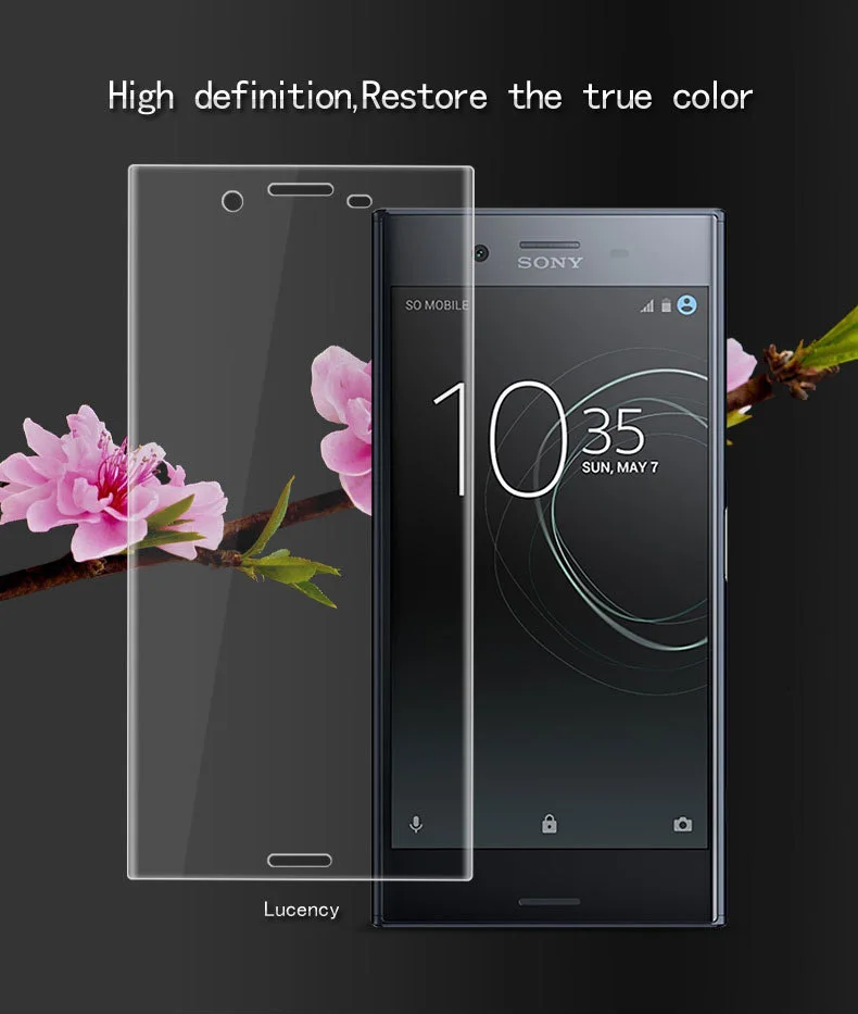 9H 3D полное покрытие из закаленного стекла для sony XZ2 H8216/66/96 Защитная пленка для экрана для Xperia XZ2 Compact H8314/24 защита