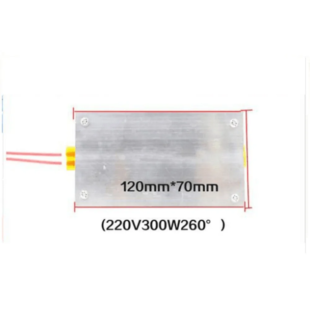 

2pcs x LED Remover Heating Soldering Chip Demolition Welding BGA Station PTC Split Plate 220v 300w 260 Degree