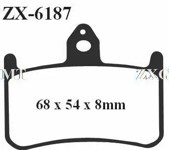 Тормозные колодки для HONDA CB 400 SF (F2V/F3T) Superfour (NC31) 96-97 передние 1 пара (2 колодки) |